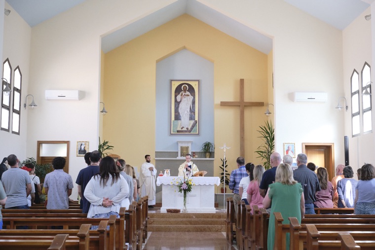 Mass in the chapel