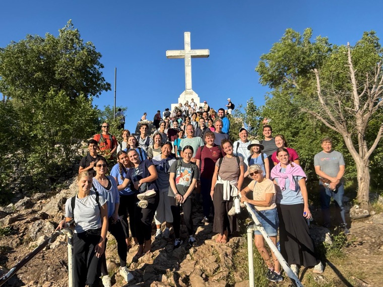 Another Triumph group on Cross Mountain, 2026